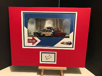 MICHAEL CAINE - The Italian Job Genuine Triple Mounted 18x14 Signed Display UACC • £244.99