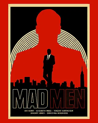 MAD MEN Promo Poster 8x10 Color Photo  • $6.99
