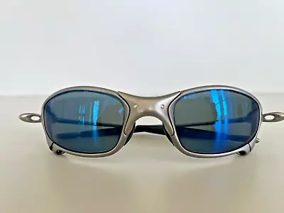 Vtg Oakley X-Metal Juliet Plasma Frame Ice Iridium 1st Generation Unisex • $351