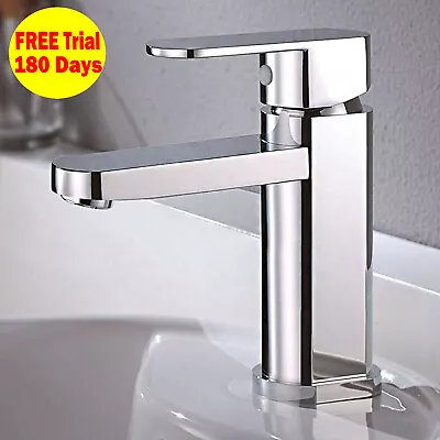 £18.95 • Buy Modern Durable Monobloc Mixer Tap Bathroom Sink Basin Waterfall Faucet Washroom