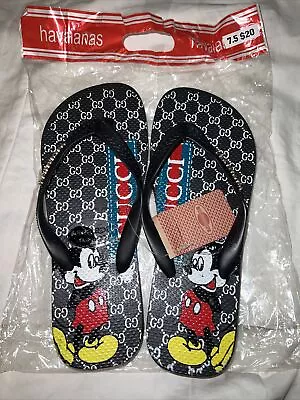 Mickey Mouse￼ Flip Flops Women Size 7.5 • $20