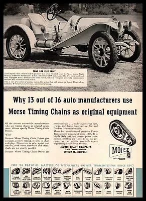 1955 Morse Timing Chains Detroit Michigan 1910 Empire Model B Speedster Print Ad • $14.95