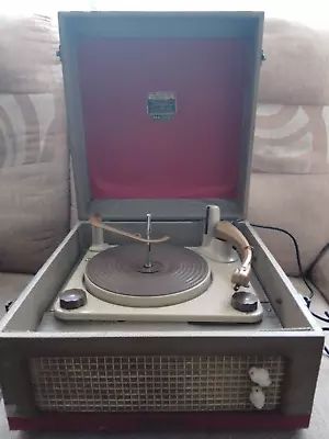 Dansette Major Red Late 1950's Record Player • £175