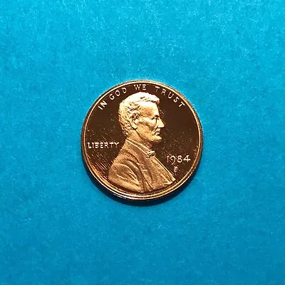 1984 S Proof Lincoln Cent   FREE SHIP • $2.85