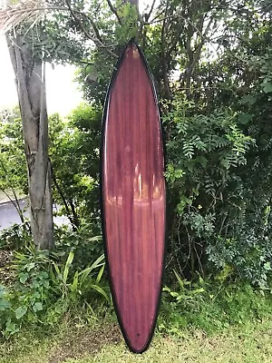 Absolutely Gorgeous And Stunning 8'0  Koa Wood Hawaiian Gun Surfboard Brand New • $4195