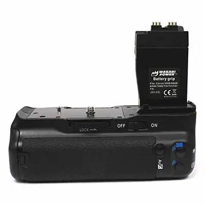 Wasabi Power Battery Grip For Canon BG-E8 LP-E8 And Canon EOS Rebel T2i T3i • $36.99