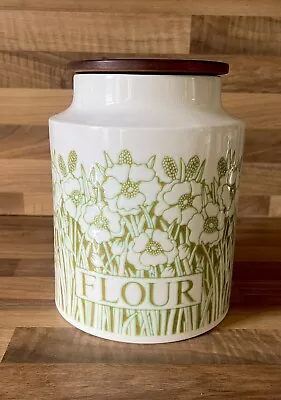 Vintage 1970s Hornsea Fleur Large Storage Jar  20 Cm  VGC • £20