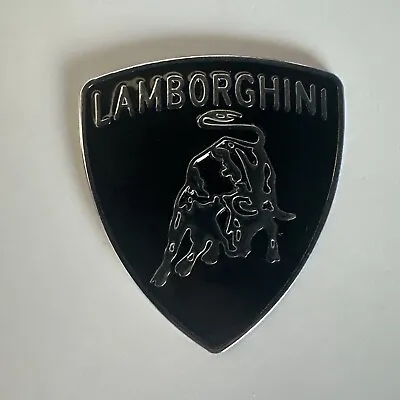 Lamborghini Front Hood Badge Emblem Decal - Sliver • $35