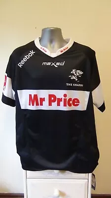 Natal Sharks Home Rugby Union Shirt Jersey Currie Cup 2013 XXL 2XL BNWT • £49.99