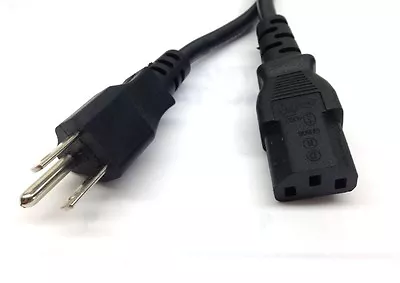 3 Prong POWER CORD CABLE For Dell PC Computer & Monitor • $6.98