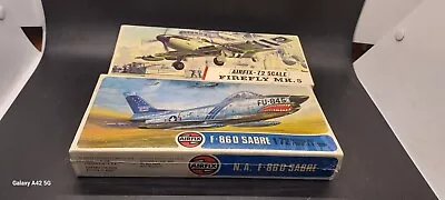 Lot Of 2 AIRFIX MODELS Firefly Mk.5 F-86d Sabre Sealed • $20