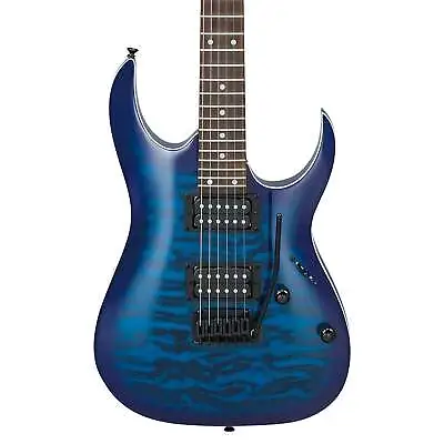 Ibanez GRGA123QATBB Rga Electric Guitar In Transparent Blue Burst • $299.99