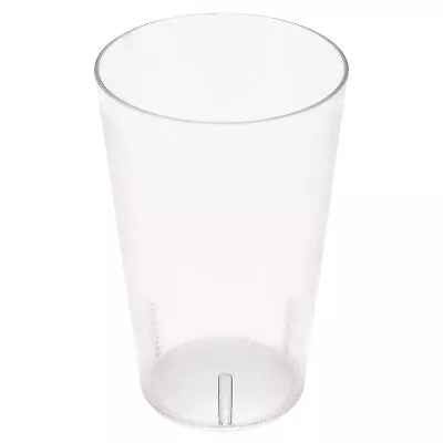 Plastic Cups Heavy-Duty Plastic Restaurant Tumblers 32 Ounce Clear (Set Of 12) • $25