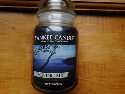 Yankee Candle Rare Retired  22oz 623g Evening Air Large Jar • £38.99