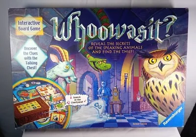 Whoowasit? Interactive Electronic Board Game By Ravensburger Complete  • £18.90