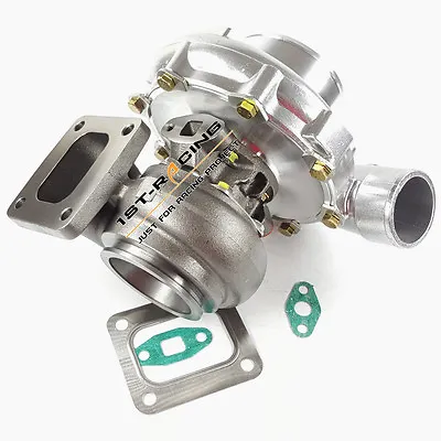 T4 Turbine .96 A/R Comp .80 A/R Vband Oil Cooled 1000+HP Turbocharger For V6 V8 • $253.79