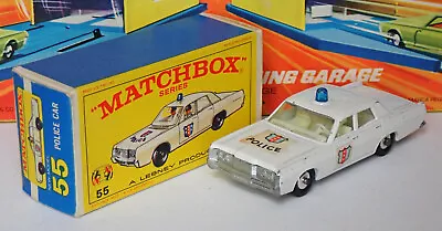 Matchbox 55d Mercury Police Car Near Mint In Very Good Box BPW • $1.22