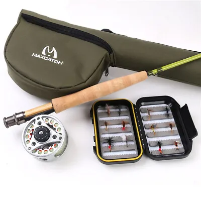 Ultralite Small Streams Creek 1/2/3WT Fly Fishing Rod And Reel Combo • $85