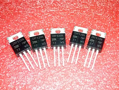 Hot  Sell   10PCS   NEW   IRF520N  IRF52ON  IRF520  TO-220  Power  MOSFET  Chip • $2.45