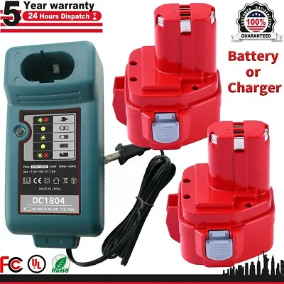 12V NI-MH Battery Or Charger For Makita 1200 1220 1201 1222 1233 1234 1235 PA12 • $19.99