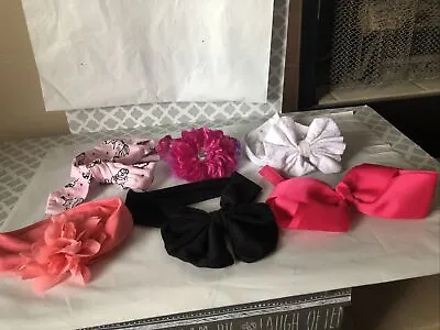 $9.99 • Buy 6 Girl Headbands Bows Flowers,  Hair Accessories For  Toddlers.Lot 3