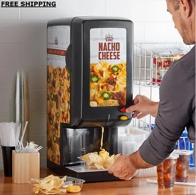 Commercial Nacho Cheese Chips Sauce Dispenser 110 Oz Bag Warmer Carnival King • $412.22