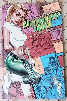 Danger Girl Sketchbook - NM - 2001 - DC/Wildstorm - J. Scott Campbell 🔥  • $29