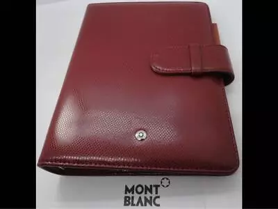 Montblanc Hard-to-find Meister Bohème Bordeaux Coloured Organiser Made Of Genuin • $646