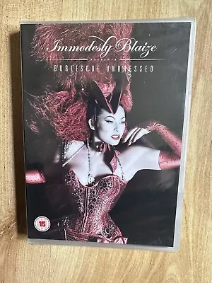 Burlesque Undressed DVD (2010) Immodesty Blaize Cert 15 - New/ Sealed • £25.99