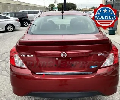 Fit:2012-2019 Nissan Versa Rear Trunk Lid Bumper Door Trim Cover Accent 1Pc • $102.99