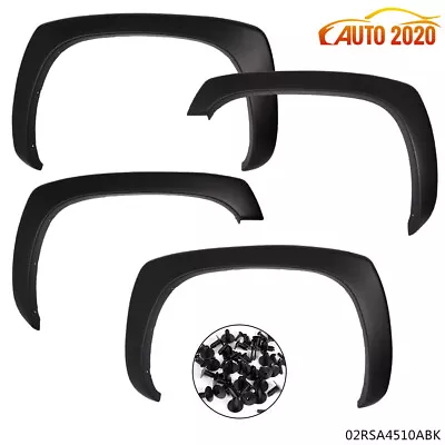 Matte Black Fender Flares 4PCS Fits For 1999 - 2006 Chevy Silverado 1500 Classic • $52.50