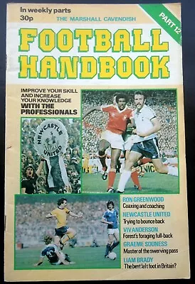  Marshall Cavendish Football  Handbook  Newcastle United  Part 12 • £2.95