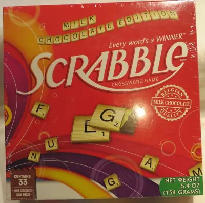 Factory Sealed-Scrabble Milk Chocolate Edition Playable Game 2022 • $16.25