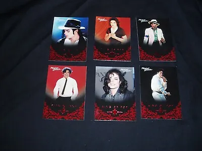  Michael Jackson 2011 Panini 6 Mint Cards & 1 Wrap (9) • $2.75