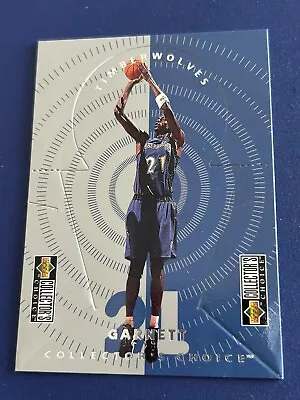 1997-98 Upper Deck Collectors Choice Kevin Garnett Timberwolves #M16 • $1