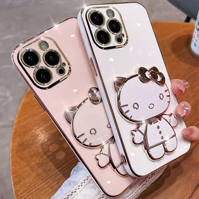 Case For IPhone 15 Pro Max 14 13 12 11 X XR Cartoon Hello Kitty Shockproof Cover • $8.85