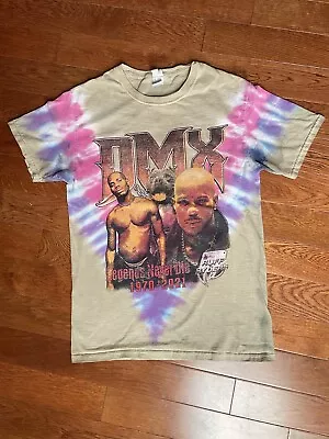 DMX Tie Dye Tee Shirt Men’s Small Rap Y2K T Shirt Legends Never Die Ruff Ryders • $6