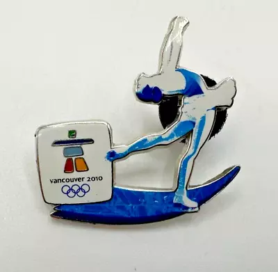 2010 Vancouver Offical Olympic Pin - Figure Skating Enameled Pin • $3.65