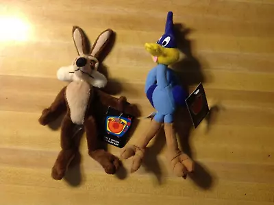 Warner Bros. Road Runner And Wyle E. Coyote Bean Bags Brand New W/ Tags • $34.99