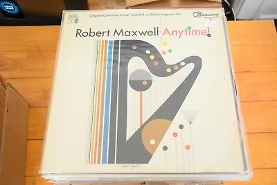 Robert Maxwell  Anytime  Lp 12  Vinyl Exc Command Jazz Stereo [88] • $15