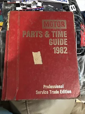 1976-1982 Motor Parts And Time Labor Guide Domestic Cars & Trucks Part Numbers • $9.99