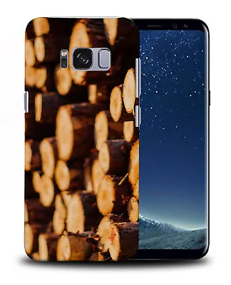 $9.45 • Buy Case Cover For Samsung Galaxy|wood Lumber Log Wallpaper #2
