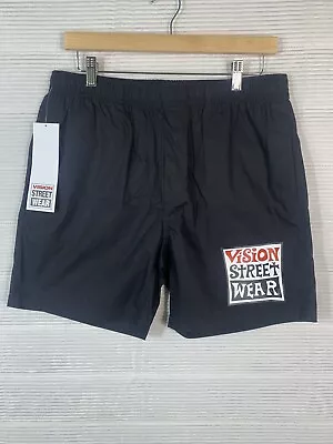Vision Street Wear NWT Black Men’s Shorts Size L • $38