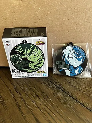 My Hero Academia Hero Vs Villans Ichiban Kuji Rubber Keychain Shoto Todoroki • $10