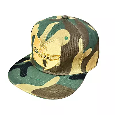 Wu-Tang Snapback Hip Hop Camoflage Baseball Cap • £8.95