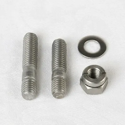 £4.95 • Buy M8 X 35, 40mm Exhaust Studs, Aerotight Nuts & Washer A2 Stainless Steel