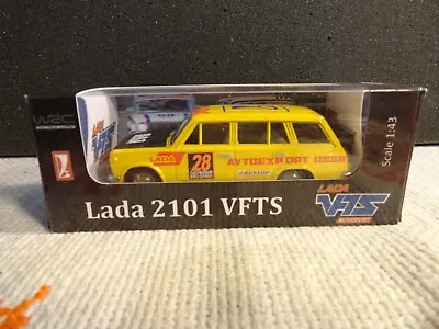 1:43 Vaz 2102 Saratov Latvia Rally Conversion Yellow  (204) • $140