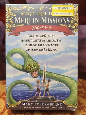 Magic Tree House Merlin Missions Books 1-4 Boxed Set - NEW • $4.99