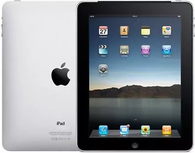 APPLE | 16GB IPAD A1219 EMC 2311 ✪BAD BATTERY✪ WIFI BT TABLET IOS 1ST GEN SILVER • $34.88