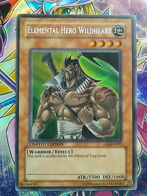 £9.99 • Buy Elemental Hero Wildheart GSE-EN001 Limited Ultra Secret Rare (LP) - Yu-Gi-Oh!